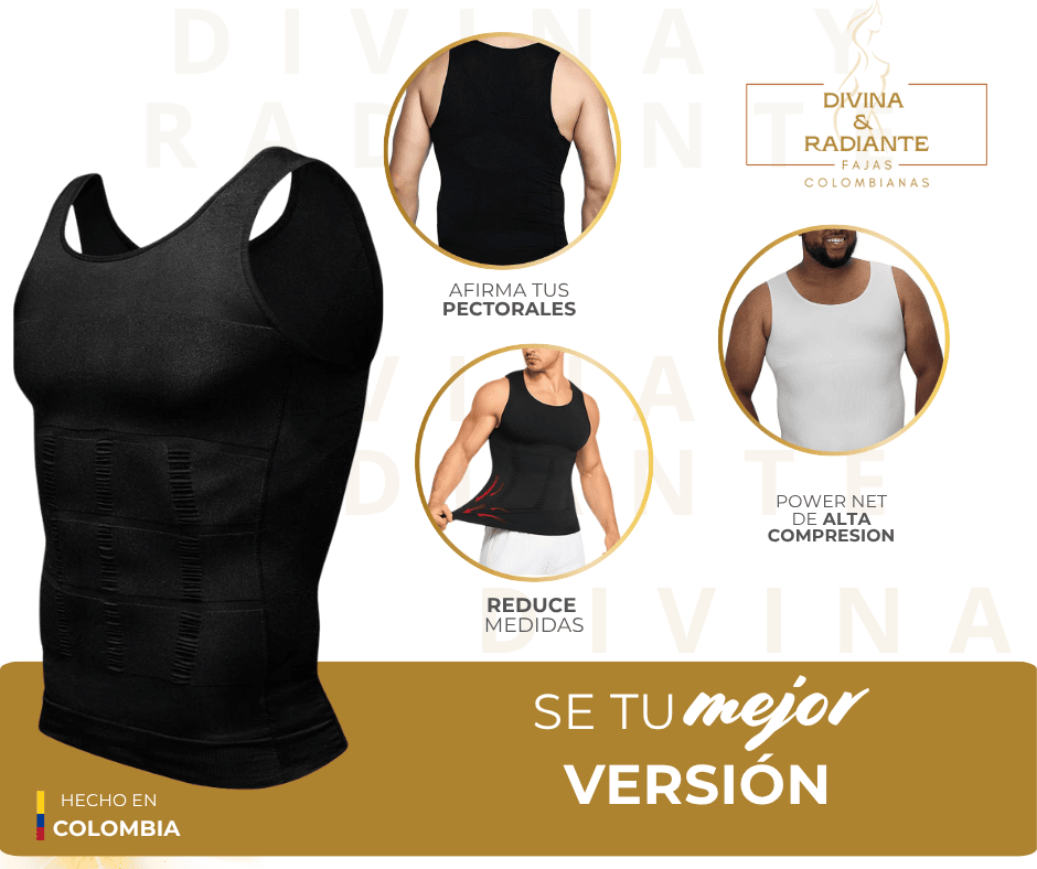 Camisilla de Compresión Moldea, Corrige y Realza tu Figura